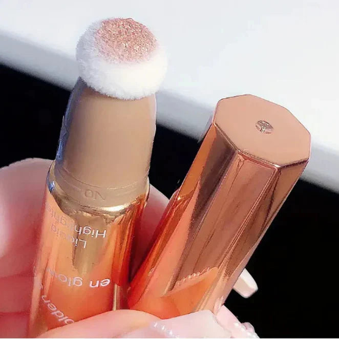 Miss Lara Golden Glow Liquid Highlighter With Puff - Each - Buy Online in Pakistan at Cosmia.pk