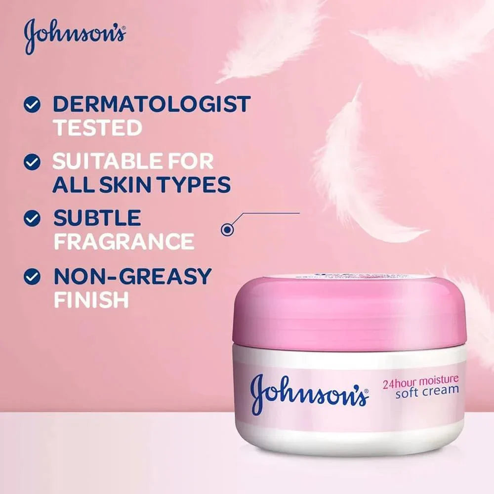 Johnsons Soft Cream - 200ml - Buy Online in Pakistan at Cosmia.pk
