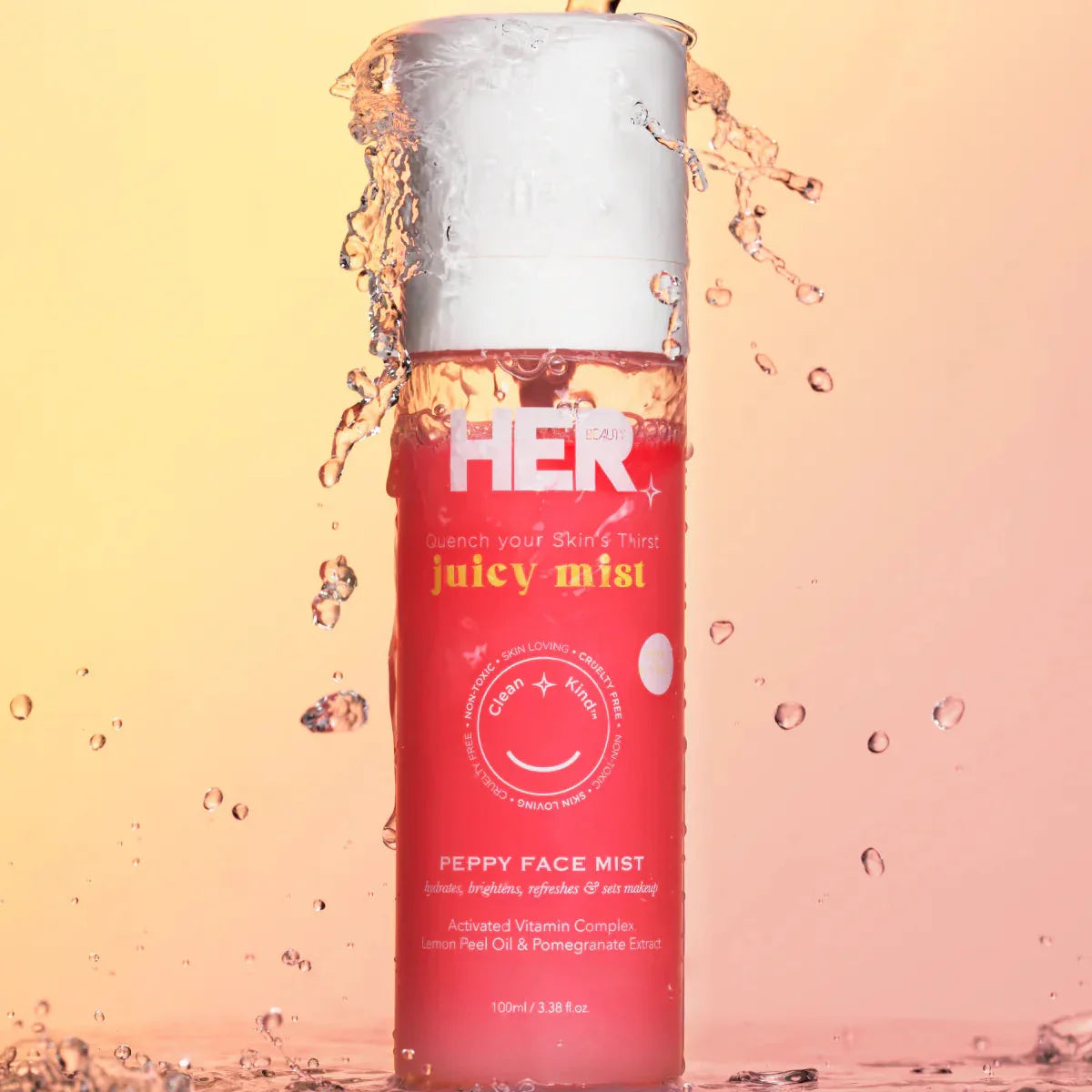 HER Beauty juicy mist Peppy Face Mist 100ml - Buy Online in Pakistan at Cosmia.pk