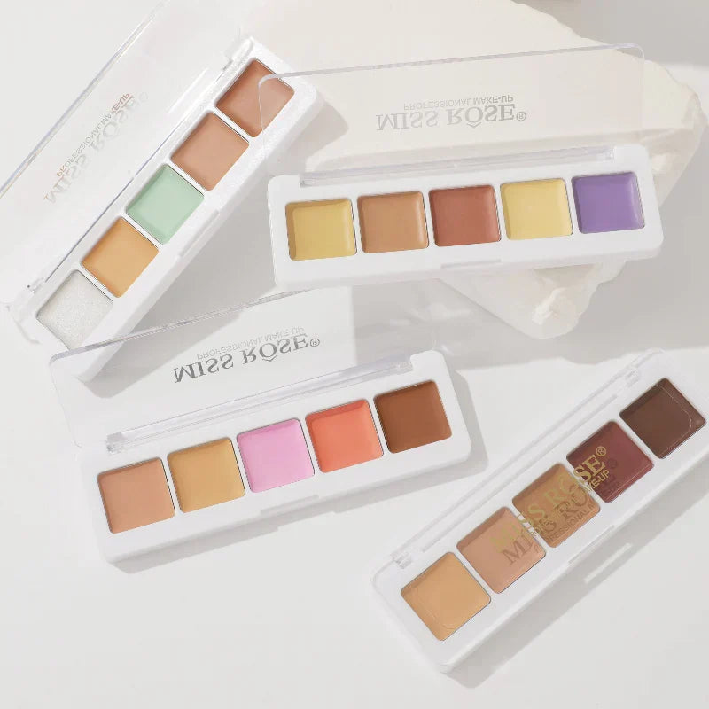 Miss Rose All-Round Conceal Palette - 5 Colors - Buy Online in Pakistan at Cosmia.pk