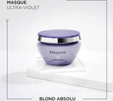 Kerastase Paris Blond Absolu Masque Ultra-violet 200ml - Buy Online in Pakistan at Cosmia.pk