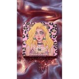 Kevin and Coco 9 Colors Face Palette Sweetheart Edition cover leopard print blonde girl