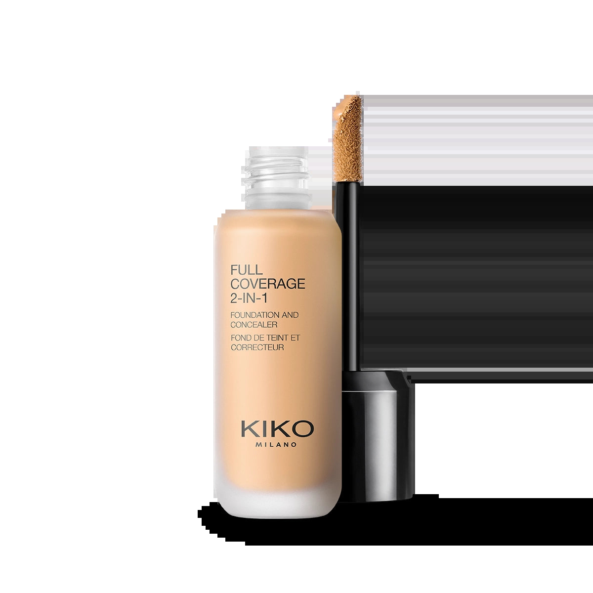 KIKO Milano Full Coverage 2-in-1 Foundation and Concealer 25ml bottle with cap