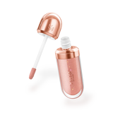 KIKO Milano Golden Oasis 3D Hydra Lip Gloss shade 03 Natural Rose open tube with applicator