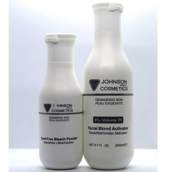 Johnson Whitening Bleach Polish Set 200ml - Buy Online in Pakistan at Cosmia.pk