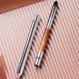 MUF304 Concealer Lip Brush with Wood Handle & Aluminium Tube - Buy Online in Pakistan at Cosmia.pk