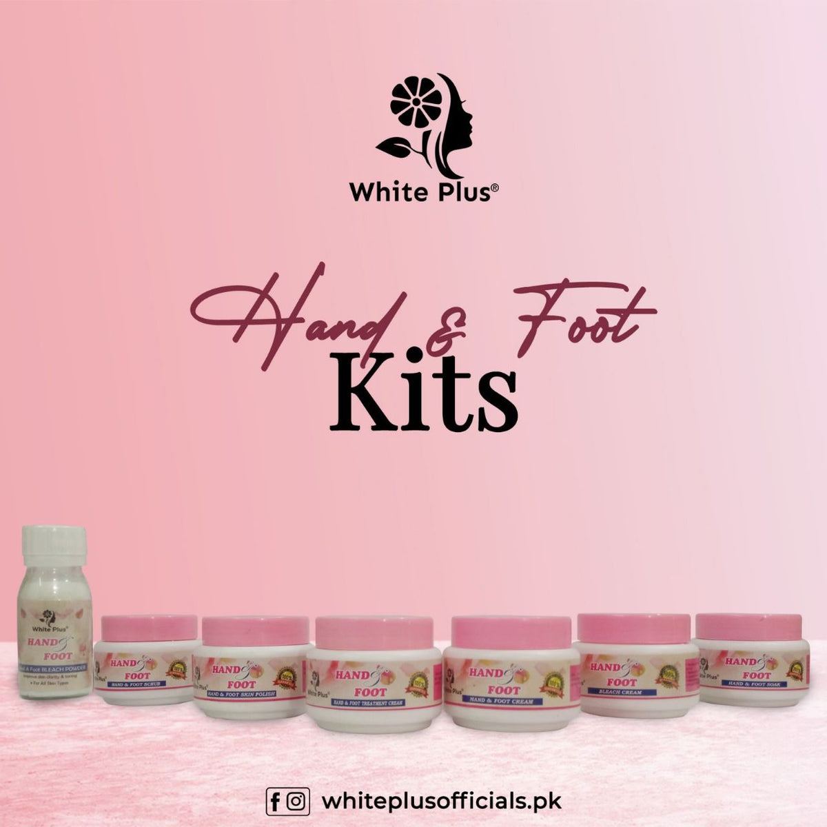 White Plus Meni Pedi Kit - 6 Steps - Buy Online in Pakistan at Cosmia.pk