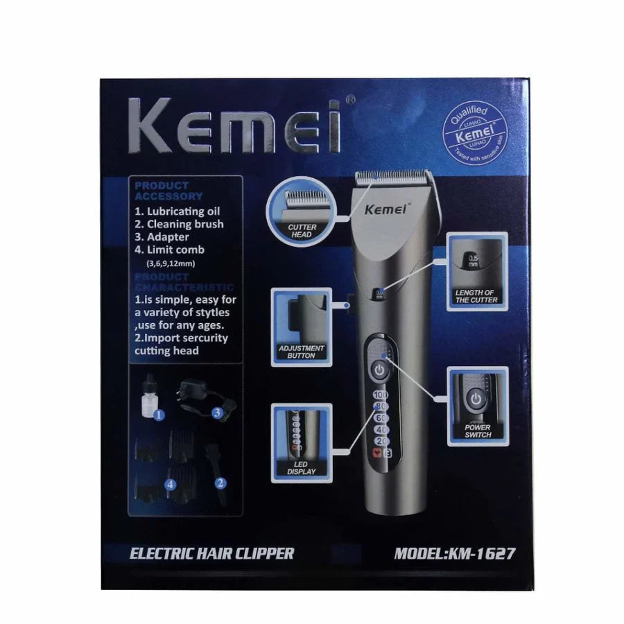 Kemei Professional Electric Hair Clipper KM-1627 - Buy Online in Pakistan at Cosmia.pk