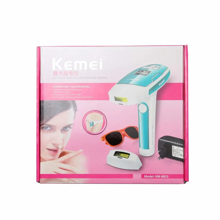 KM-6813 Laser IPL Permanent Hair Removal - Buy Online in Pakistan at Cosmia.pk