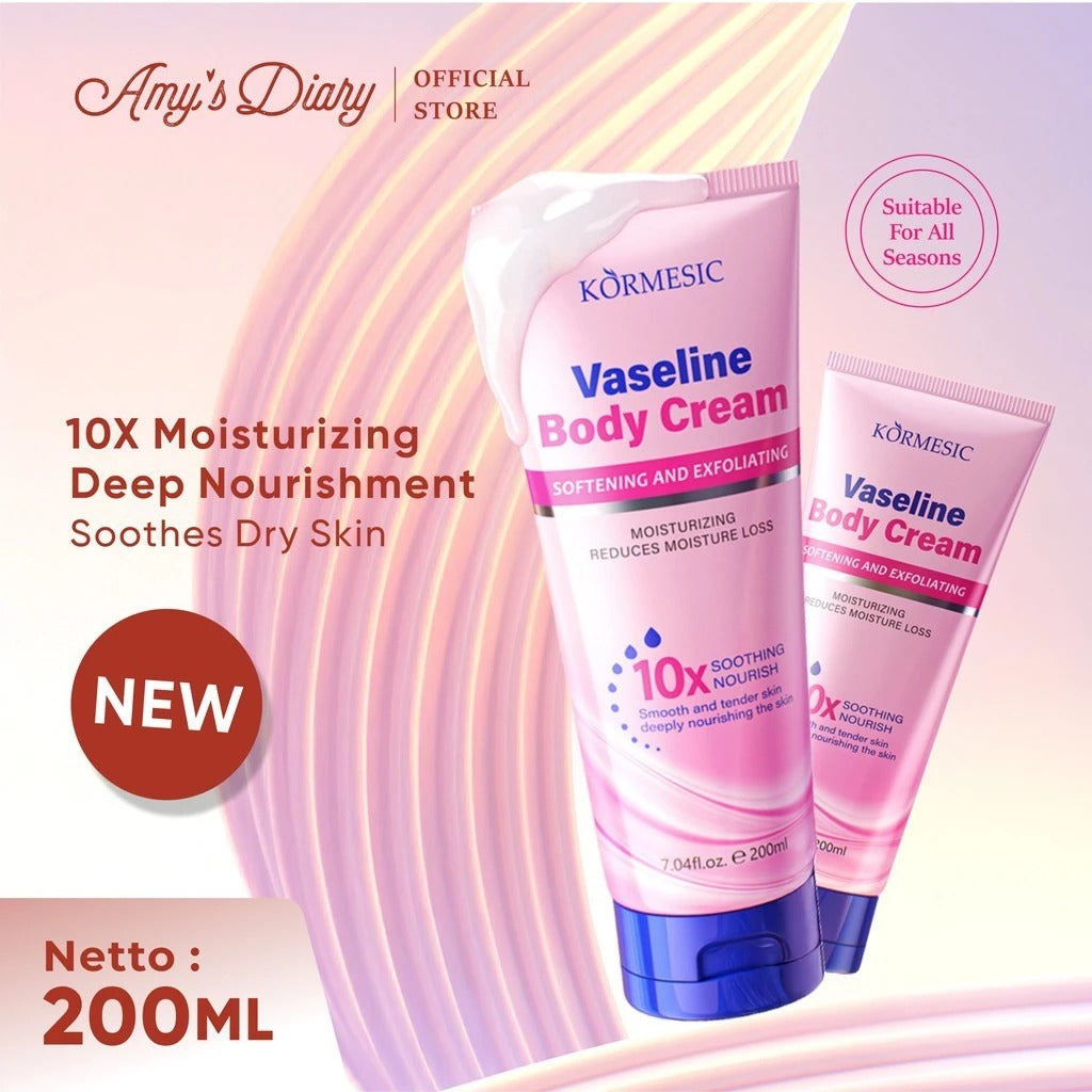 KORMESIC Vaseline Body Cream 10x 200ml - Image 2