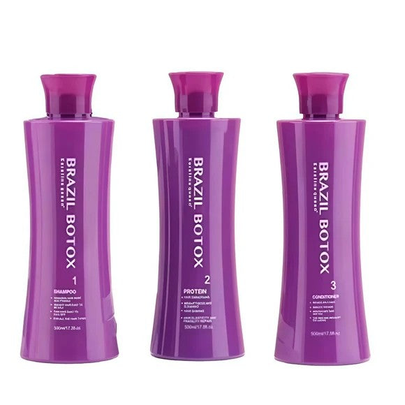 Keratine Queen Brazil Botox Kit - Shampoo, Protein & Conditioner - Buy Online in Pakistan at Cosmia.pk