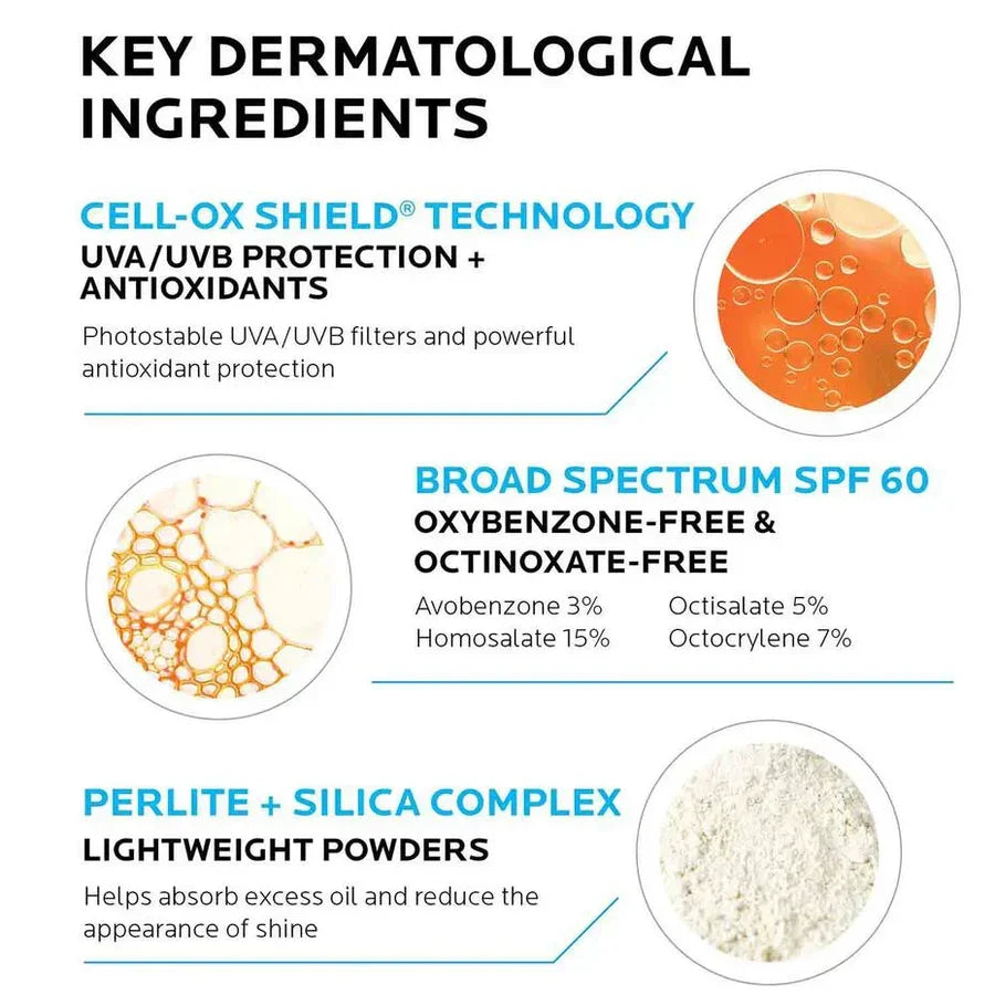 La Roche-Posay Anthelios Clear Skin Oil Free Sunscreen SPF 60 50ml - Buy Online in Pakistan at Cosmia.pk