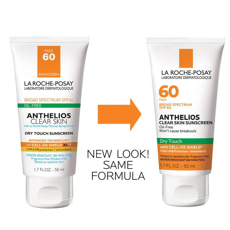 La Roche-Posay Anthelios Clear Skin Oil Free Sunscreen SPF 60 50ml - Buy Online in Pakistan at Cosmia.pk