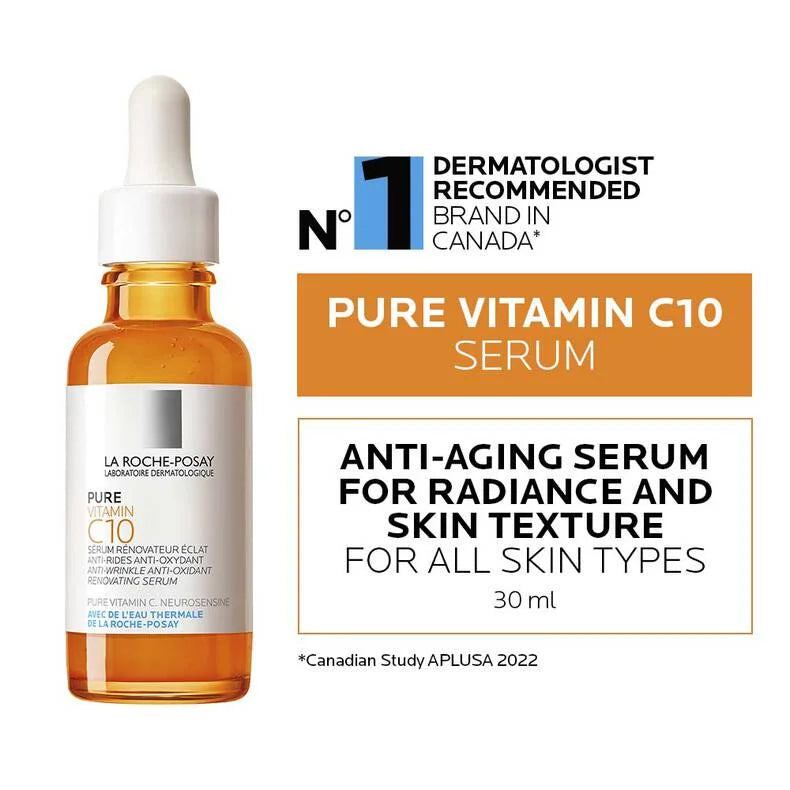 La Roche Posay Pure Vitamin C10 Serum 30ml - Buy Online in Pakistan at Cosmia.pk