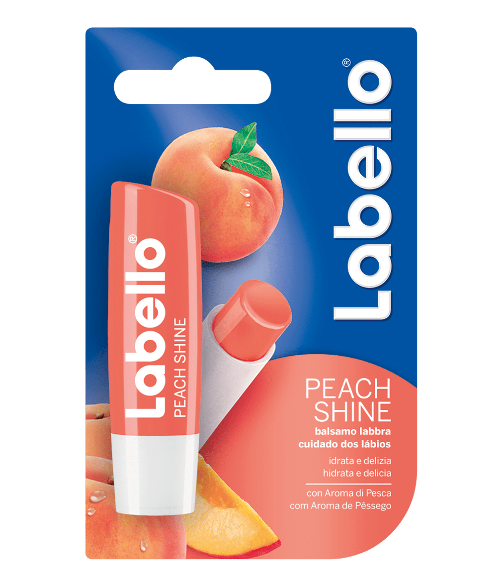 Labello Peach Shine lip balm 4.8g – buy online in Pakistan at Cosmia.pk