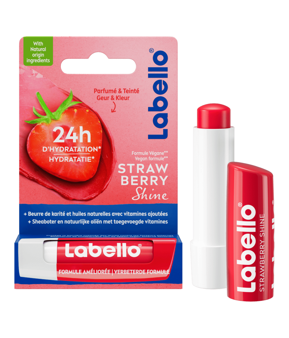 Labello Strawberry Shine lip balm 4.8g – buy online in Pakistan at Cosmia.pk