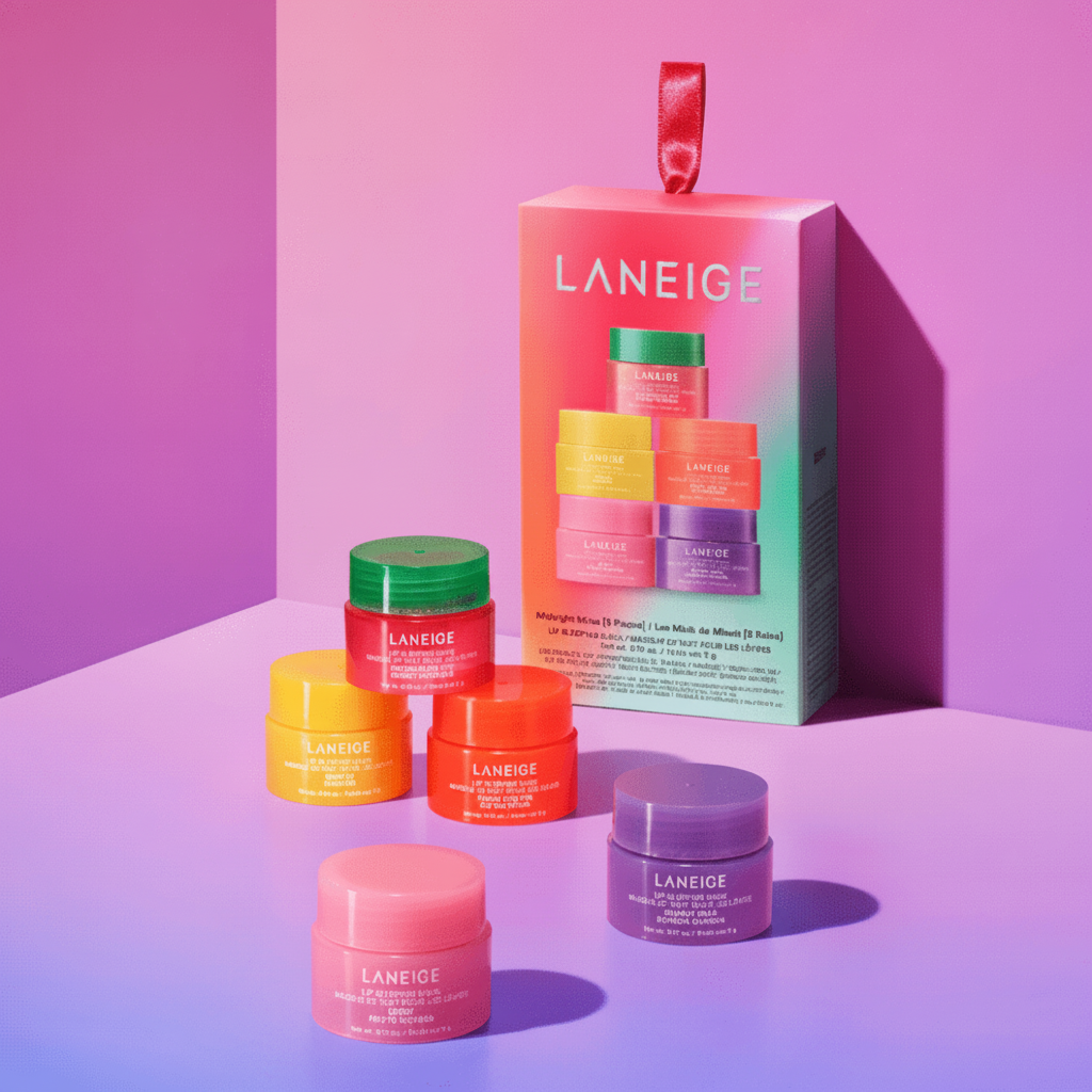 LANEIGE Midnight Minis Set 5 Pcs Set Of Lip Sleeping Mask. - Buy Online in Pakistan at Cosmia.pk