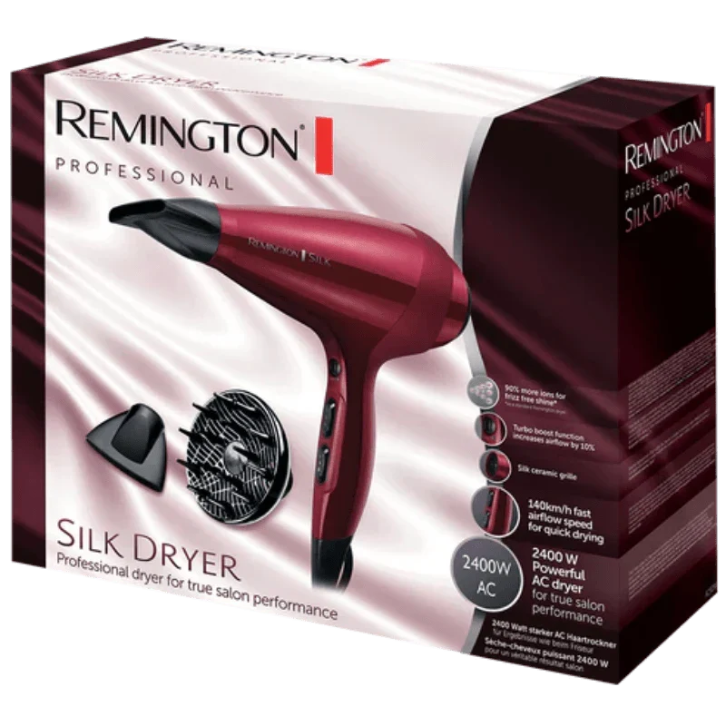 Remington D9096 Hair Dryer Silk Ceramic 2400w - Buy Online in Pakistan at Cosmia.pk