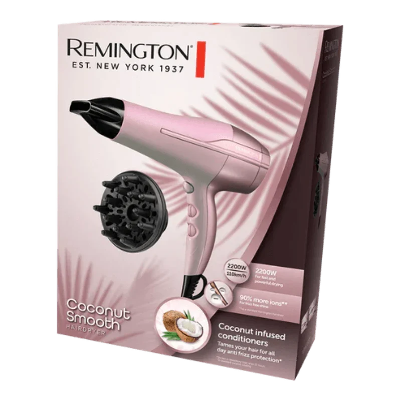 Remington D5901 Coconut Smooth Hair Dryer - Buy Online in Pakistan at Cosmia.pk