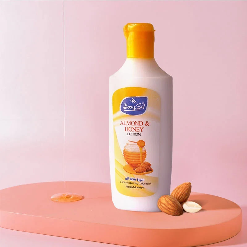 Body sol Almond And Honey Lotion - 100ml - Buy Online in Pakistan at Cosmia.pk