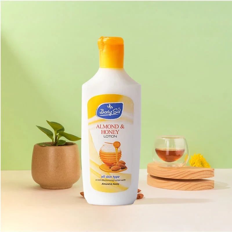 Body sol Almond And Honey Lotion - 100ml - Buy Online in Pakistan at Cosmia.pk