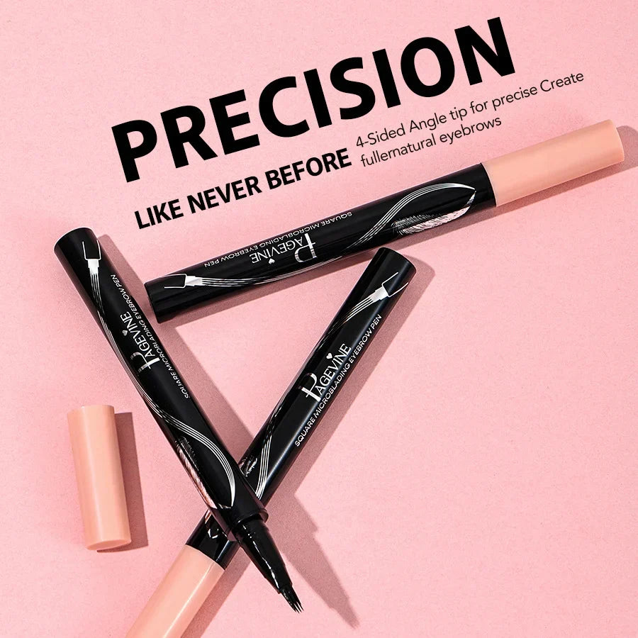 Precision Liquid Eyebrow Pen – 4-Sided Angle Tip & Waterproof Formula - Buy Online in Pakistan at Cosmia.pk