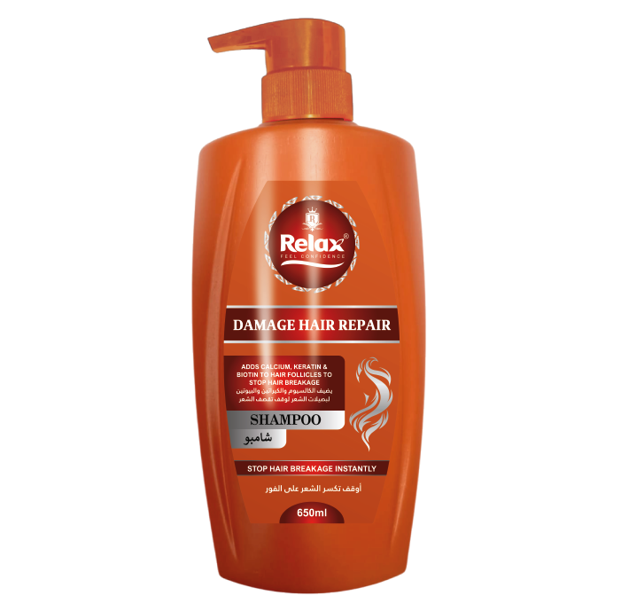 Relax Damage Hair Repair Shampoo - 650ml - Buy Online in Pakistan at Cosmia.pk