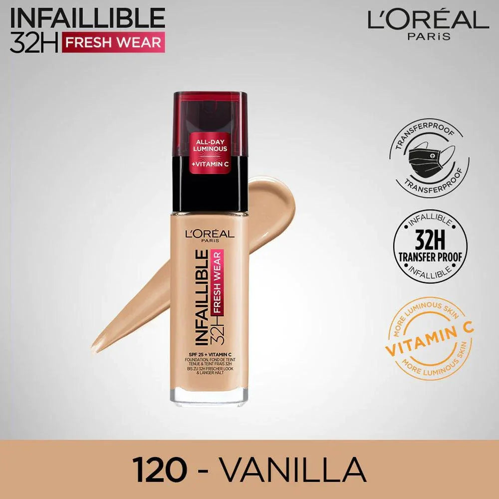 Loreal - Infallible Foundation 32H Fresh Wear - Buy Online in Pakistan at Cosmia.pk