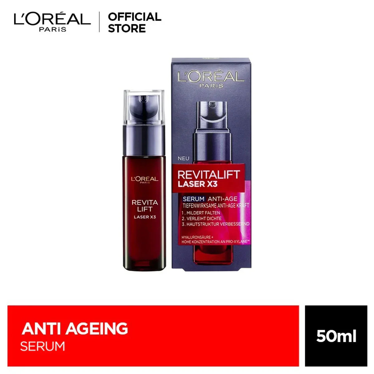 L'Oreal Revitalift Laser Renew W Face Serum - 30ml - Buy Online in Pakistan at Cosmia.pk