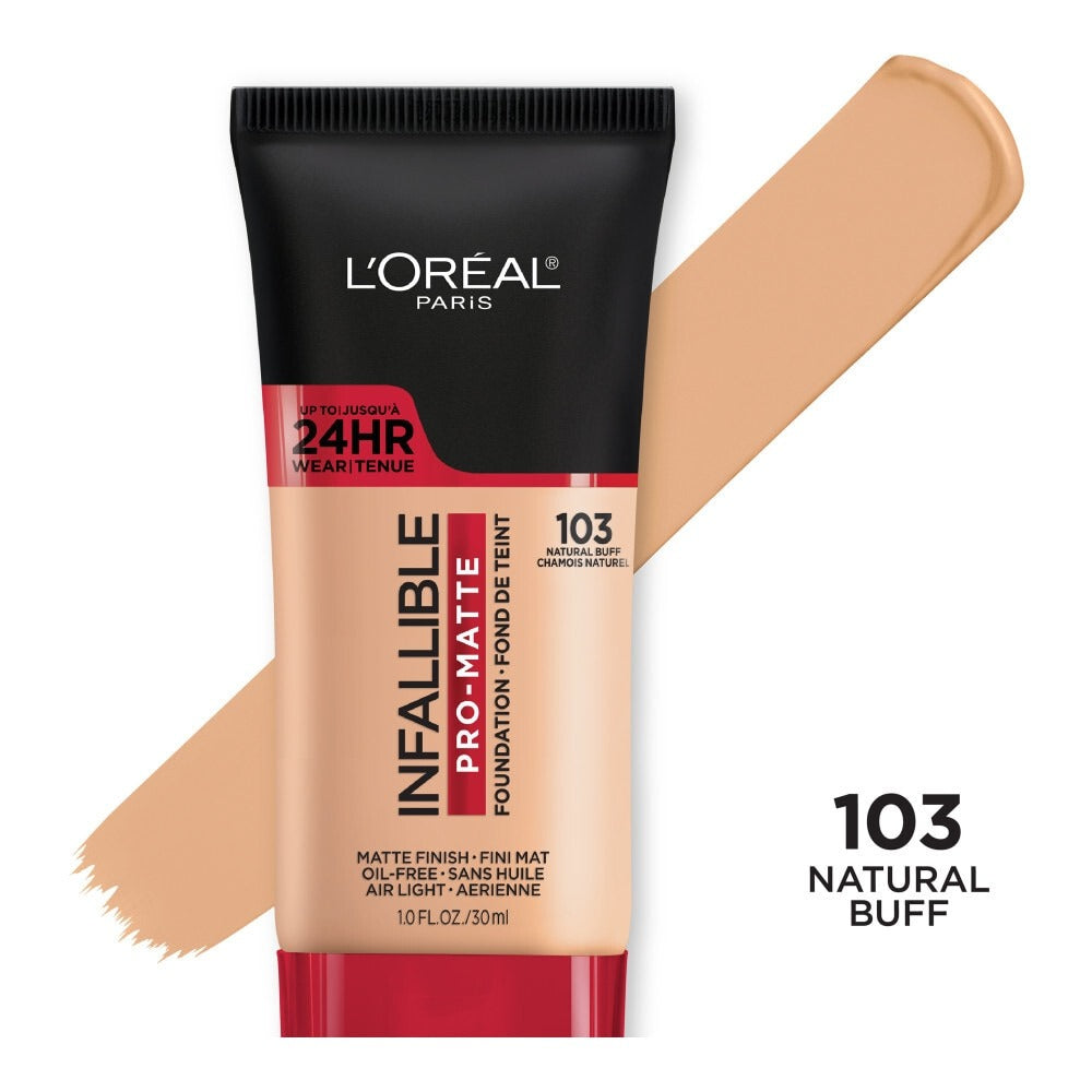 L'Oreal Paris Infallible Pro-Matte Liquid Longwear Foundation - Buy Online in Pakistan at Cosmia.pk