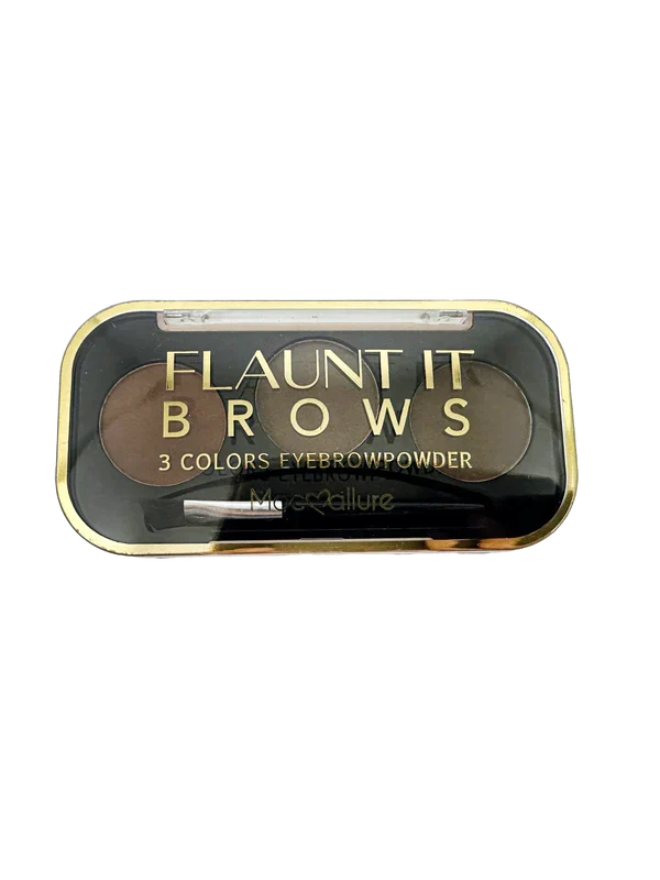 Mocallure Flaunt It Brows 3 Colors Eyebrow Powder palette - Buy Online in Pakistan at Cosmia.pk