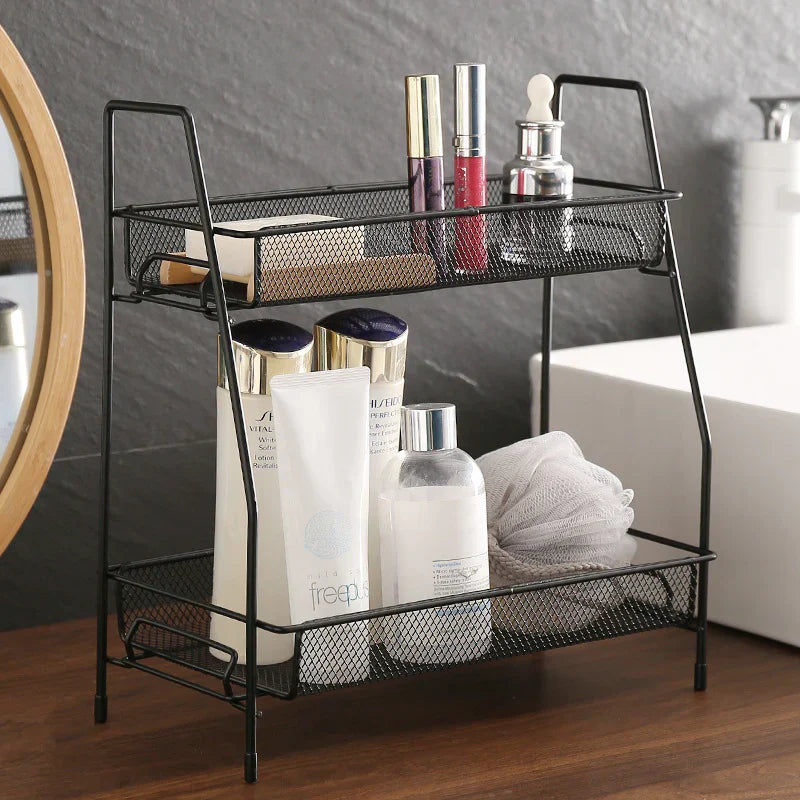 2 Layer Multi-Purpose Mini Portable Iron Organizer - Buy Online in Pakistan at Cosmia.pk