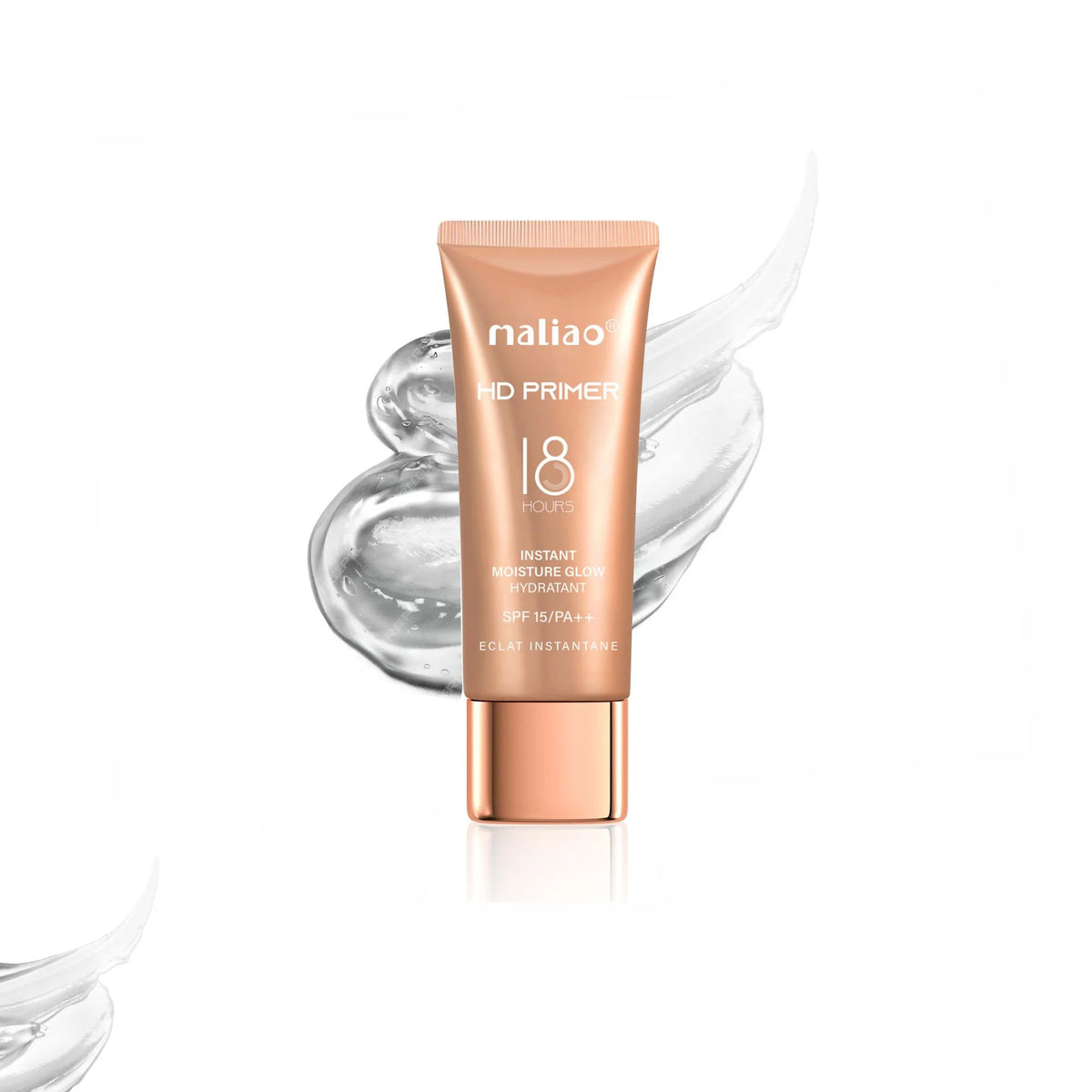 Maliao HD Primer Instant Moisture Glow SPF 15 copper tube — photo 3 | buy online in Pakistan at Cosmia.pk