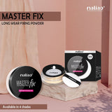 Maliao Master Fix Long Wear Fixing Powder black compact — photo 1 | buy online in Pakistan at Cosmia.pk