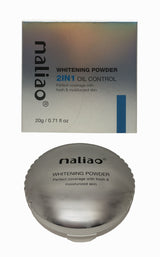 Maliao Whitening Powder 2-in-1 Oil Control compact box 20g — whitening face powder in Pakistan