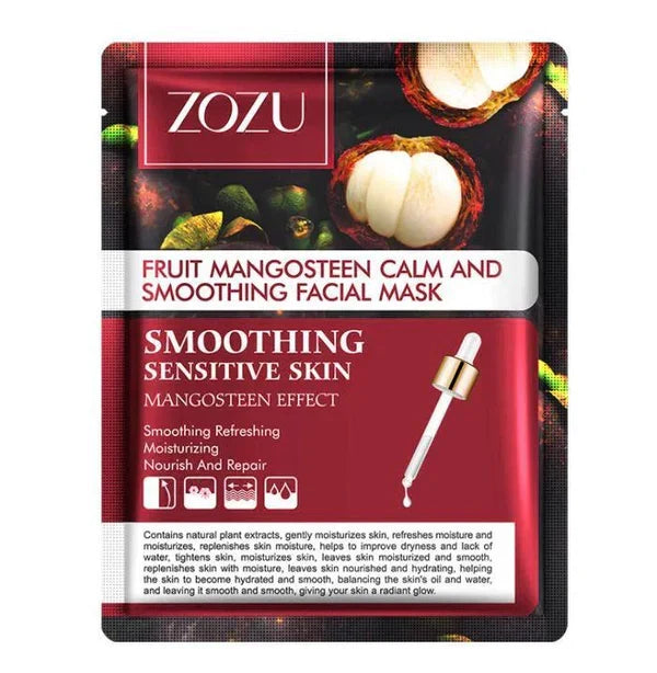 ZoZu Fruit Mangosteen Calm & Smoothing Face Sheet Mask - 30g - Buy Online in Pakistan at Cosmia.pk