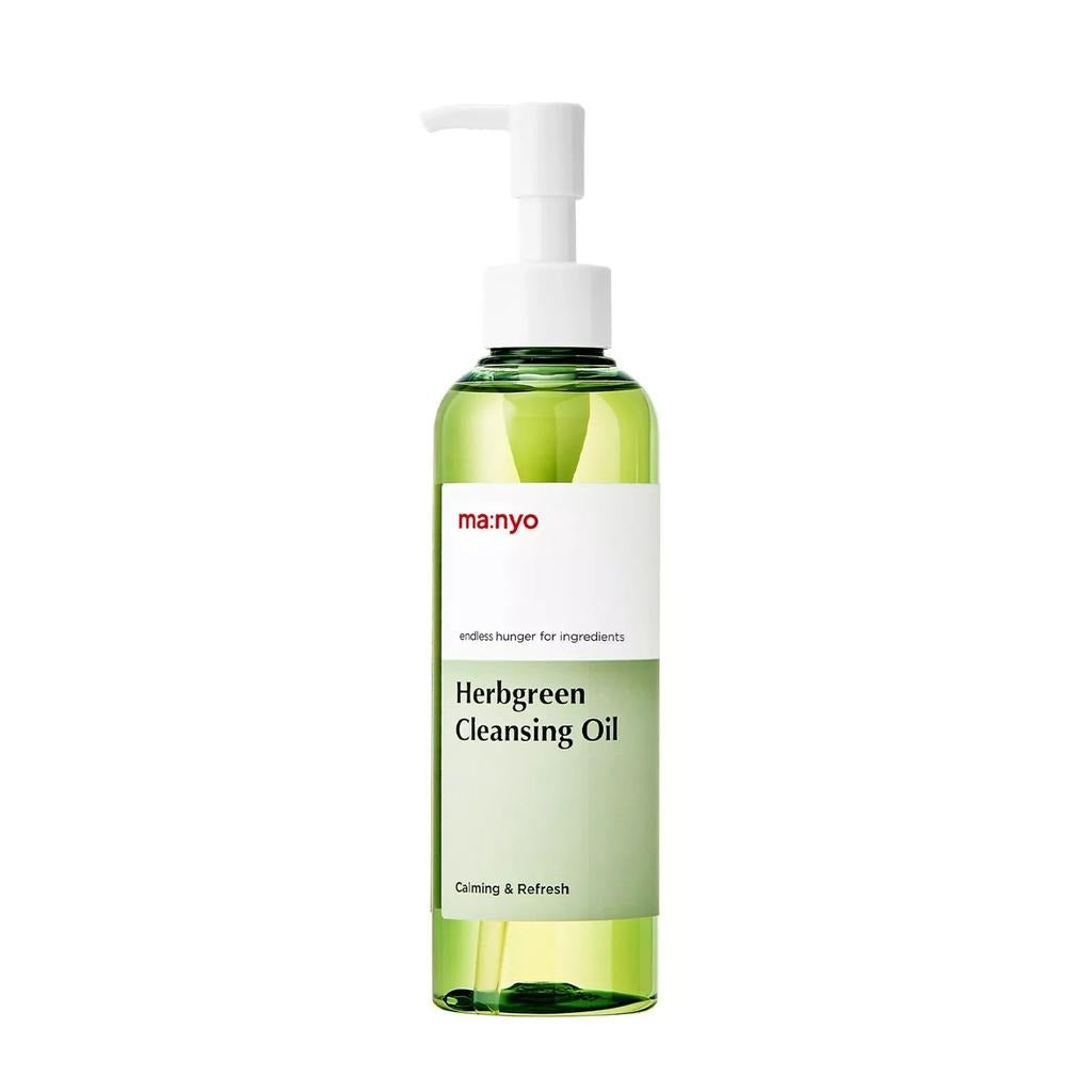 Manyo Herbgreen Cleansing Oil 200ml pump bottle online in Pakistan