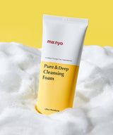 ma:nyo Pure & Deep Cleansing Foam — ultra moisture rich hydrating foam