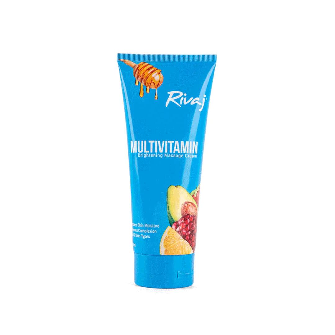 Rivaj Multi-Vitamin Brightening Massage Cream - 200ml - Buy Online in Pakistan at Cosmia.pk