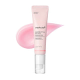 Medicube PDRN Pink Peptide Eye Cream 30ml — pink tube eye cream with swatch white background