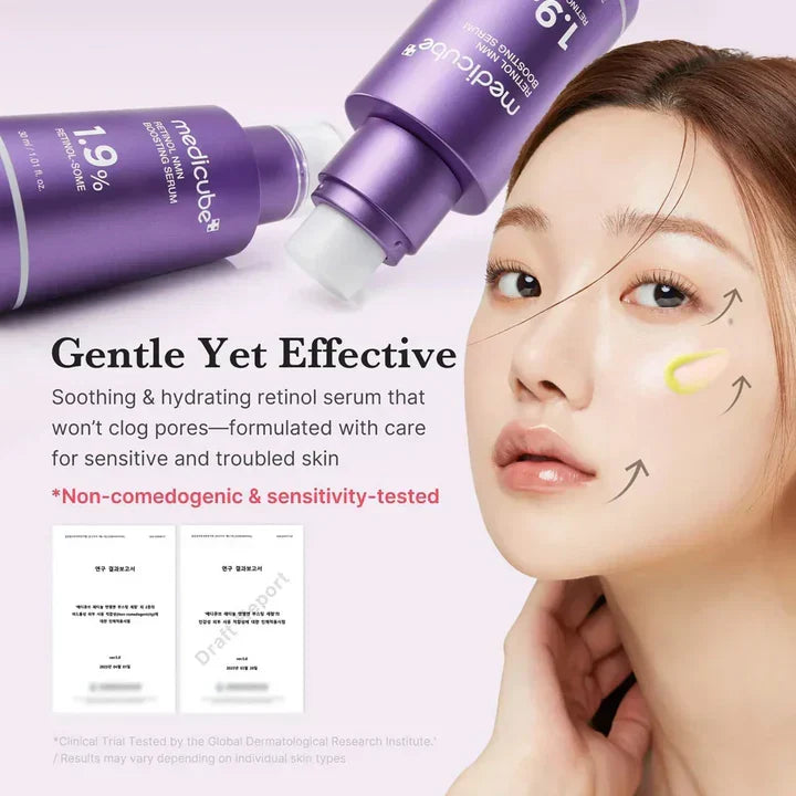 Medicube Retinol NMN Radiance Booster 1.9% Serum - 30ml - Buy Online in Pakistan at Cosmia.pk