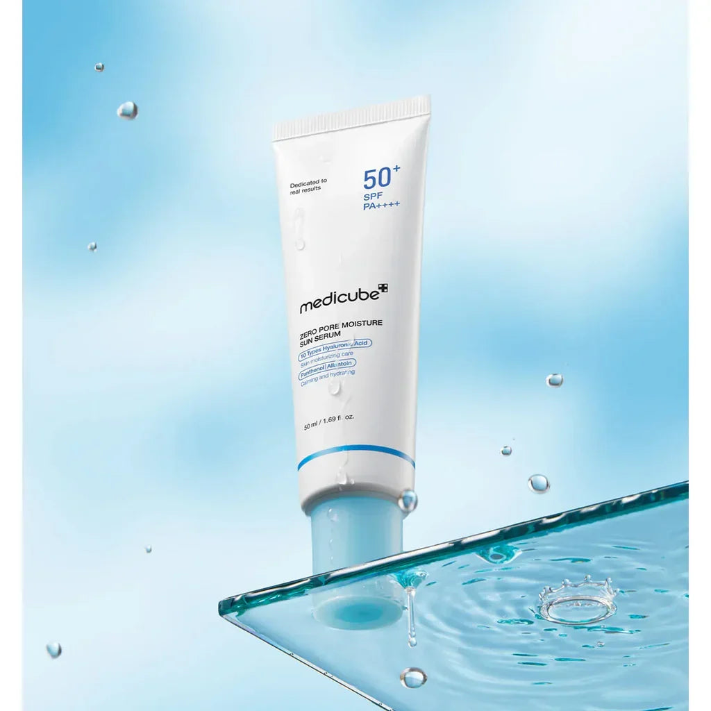 Medicube Zero Pore Moisture Sun Serum - 50ml - Buy Online in Pakistan at Cosmia.pk