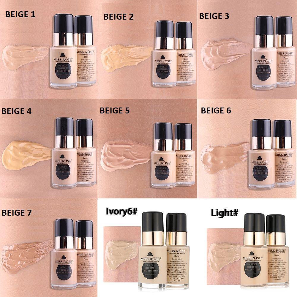 Miss Rose Waterproof Moisturizing Oil Free Full Coverage Foundation - 30ml - Buy Online in Pakistan at Cosmia.pk