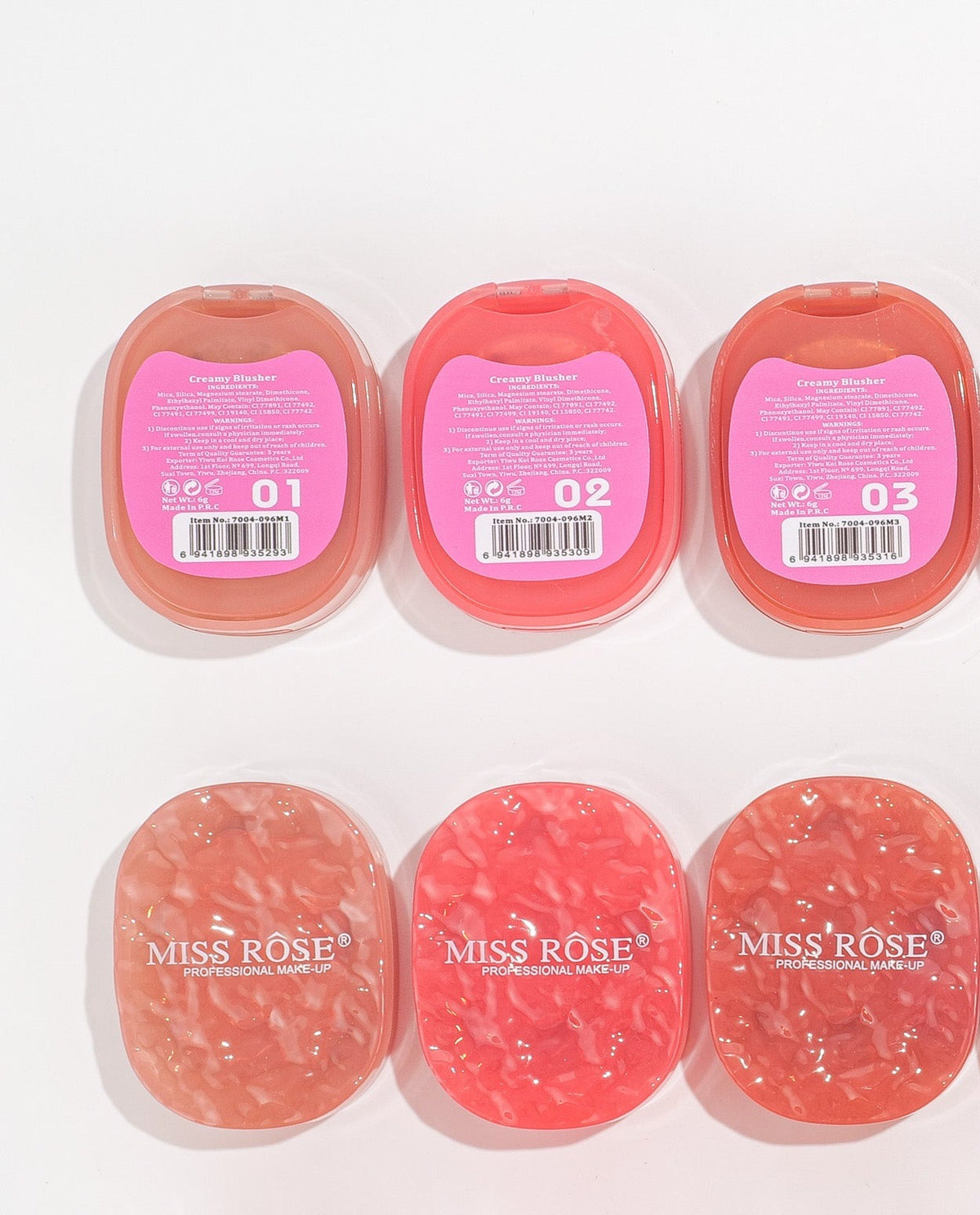 Miss Rose Stay Vulnerable InkPad Creamy Blusher - miss rose stay vulnerable inkpad creamy blusher shades 01 03