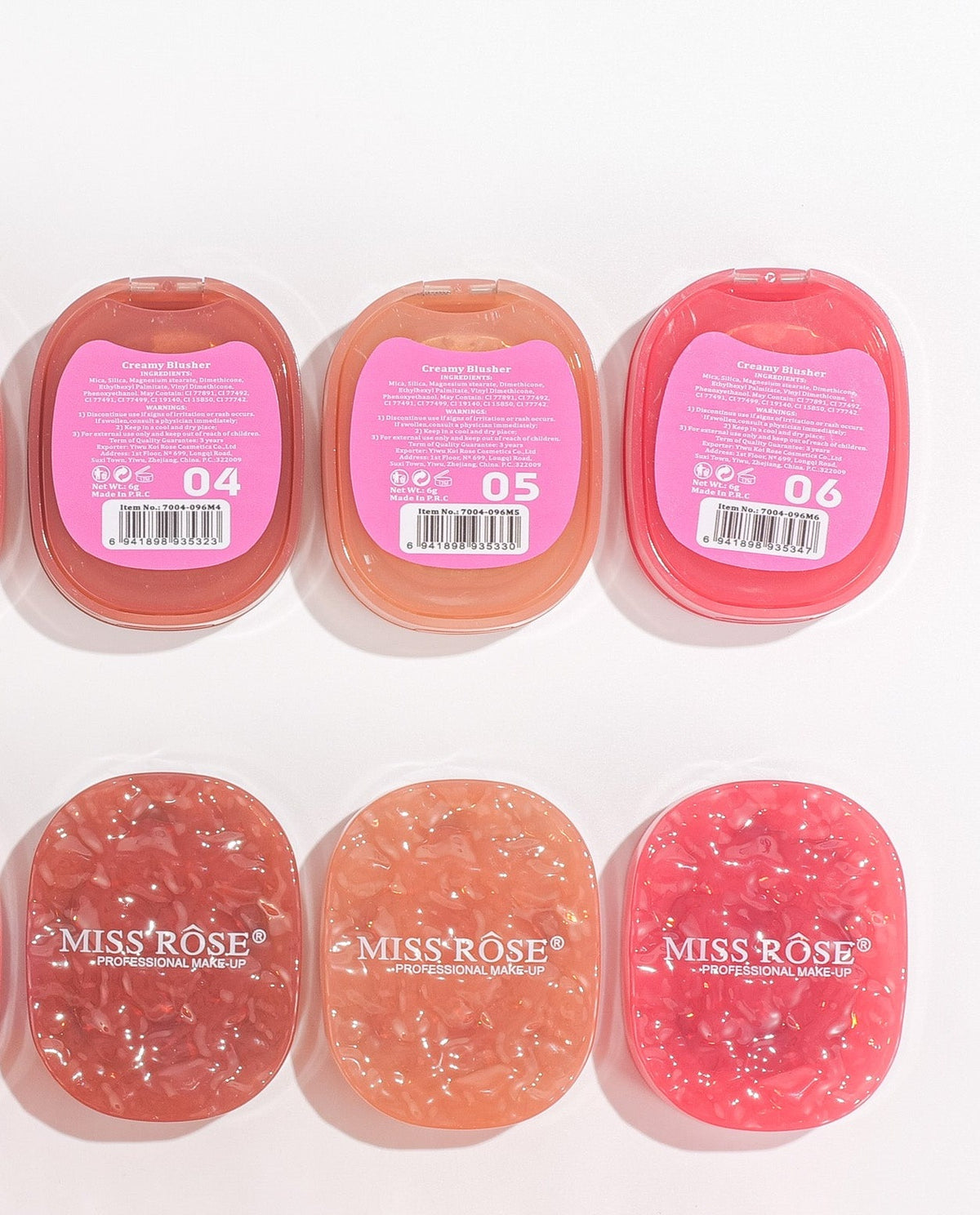 Miss Rose Stay Vulnerable InkPad Creamy Blusher - miss rose stay vulnerable inkpad creamy blusher shades 04 06