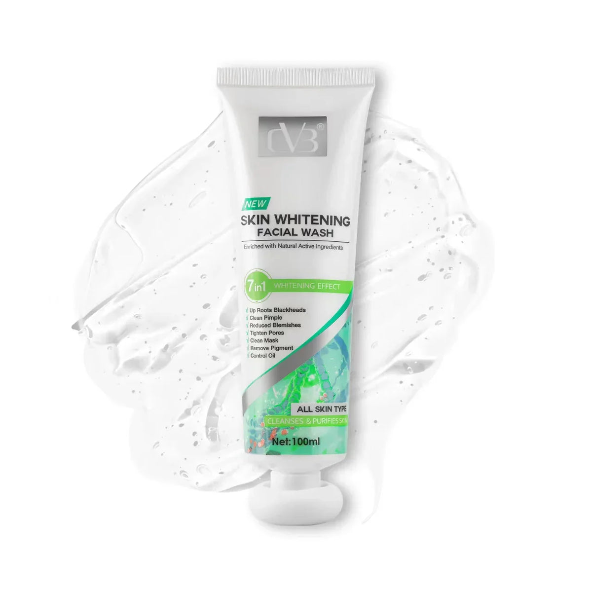 CVB  7-in-1 Skin Whitening Facial Wash - 100ml - Buy Online in Pakistan at Cosmia.pk