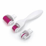 4 in 1 Derma Roller Kit with 3 Needle Heads for Acne Scars - Buy Online in Pakistan at Cosmia.pk