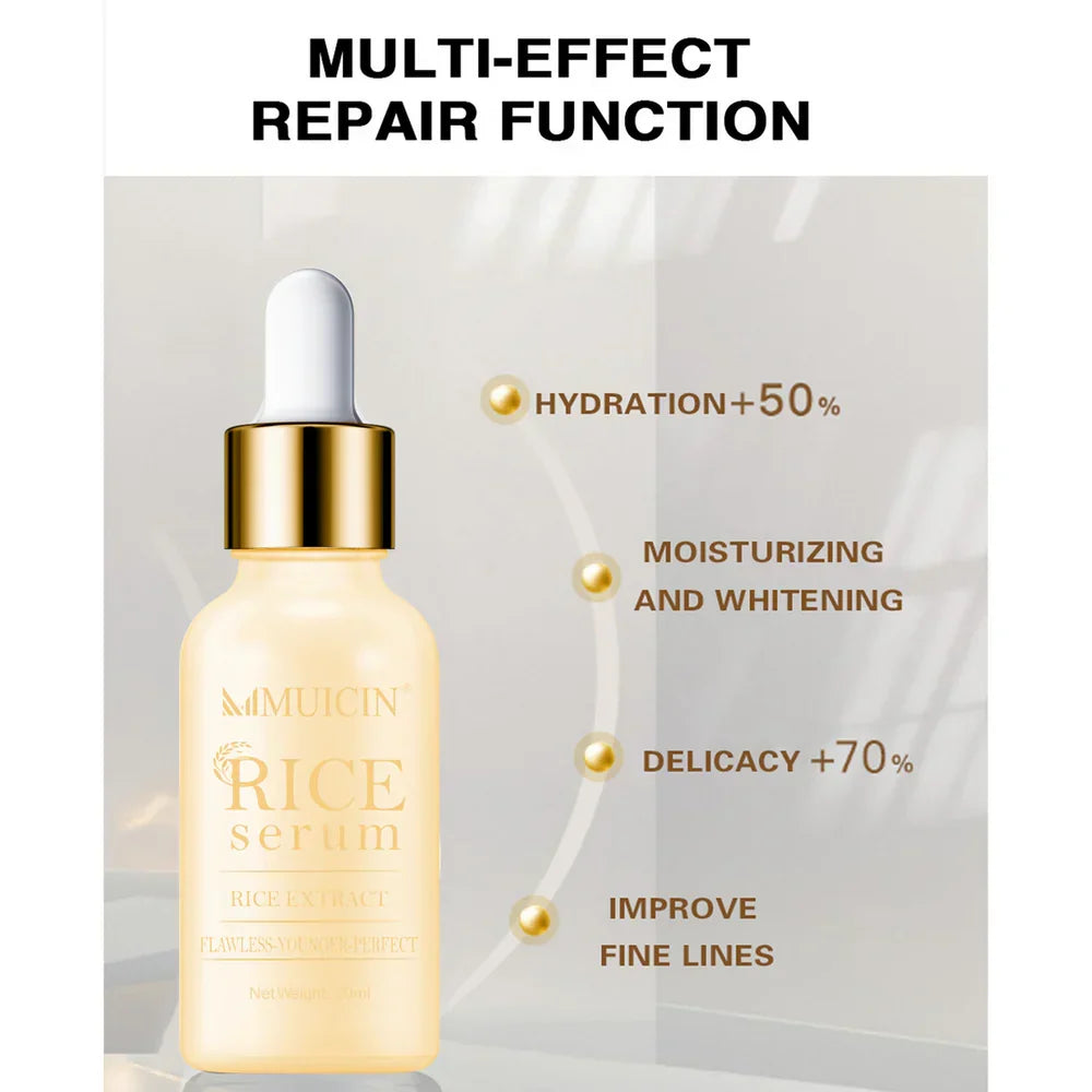 MUICIN Rice Serum For Fairer & Flawless Skin - 30ml - Buy Online in Pakistan at Cosmia.pk