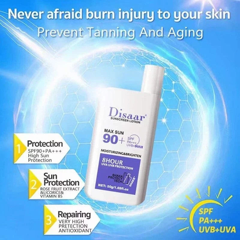 Disaar Whitening Sunblock SPF 90 – Skin Protective Sunscreen Lotion - Buy Online in Pakistan at Cosmia.pk