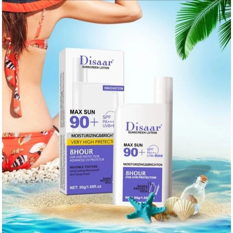 Disaar Whitening Sunblock SPF 90 – Skin Protective Sunscreen Lotion - Buy Online in Pakistan at Cosmia.pk
